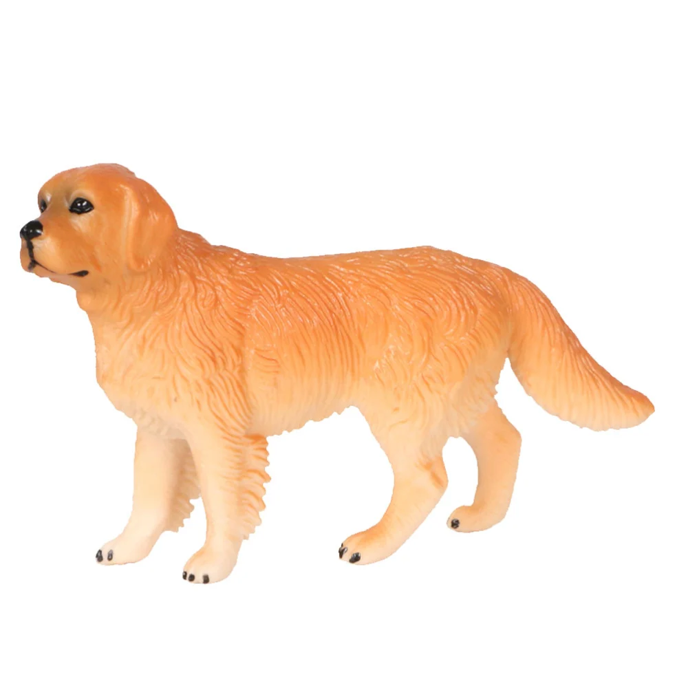 1PC Pet Dog Ornament Plastic Animal Model Lifelike Photo Props Door Side Decorations for Home Hotel