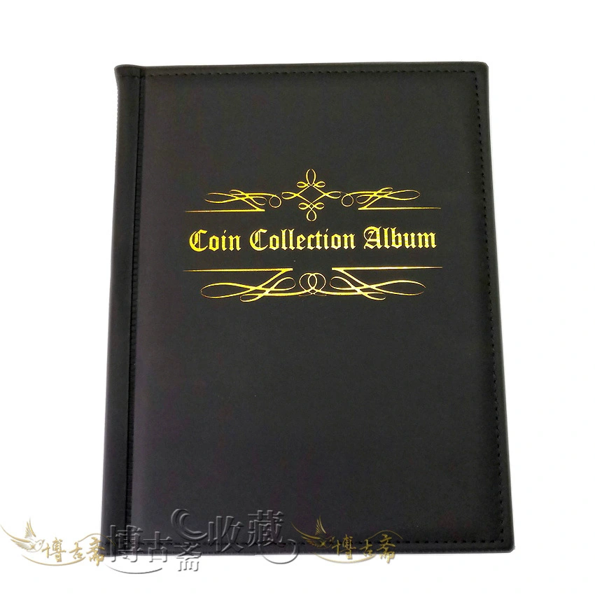 Coin Collection Album 200-Pockets Coin Book Commemorative Coin Display Storage Holder