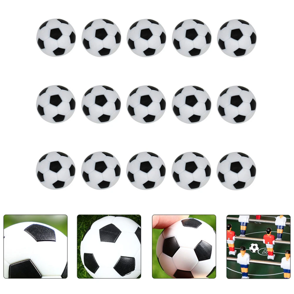 15Pcs Foosball Table Balls Table Soccer Balls Foosball Replacement Balls Foosball Accessories