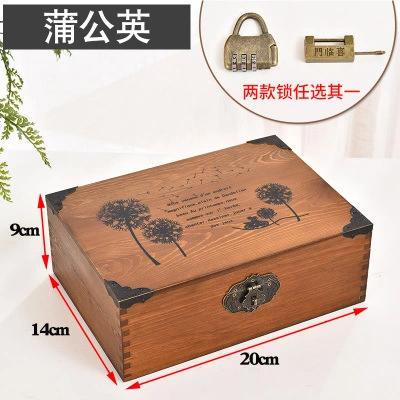 Vintage Jewelry Box Wooden Jewelry Organizer Portable Jewelry Case Wood Jewelry Container