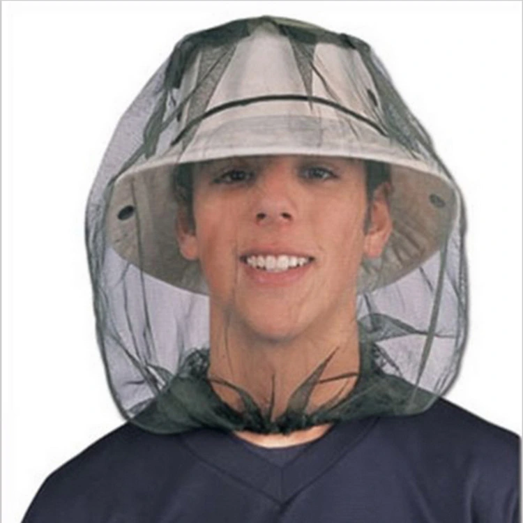 4Pcs Professional Mosquito Hat Nets Fishing Mosquito Head Nets Portable Mosquito Nets