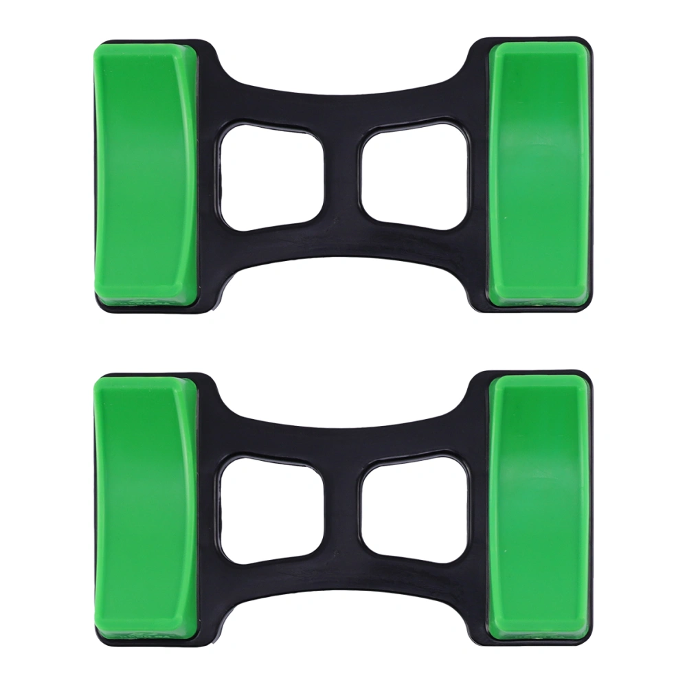 1 Pair Plastic Dumbbell Rack Stands Weightlifting Holder Dumbbell Floor Bracket