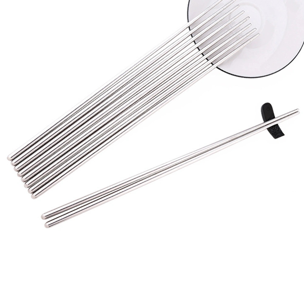 1 Pair of Stainless Steel Extra Long 14 Inch Hot Pot Chopsticks Cooking Frying Noodle Chopsticks