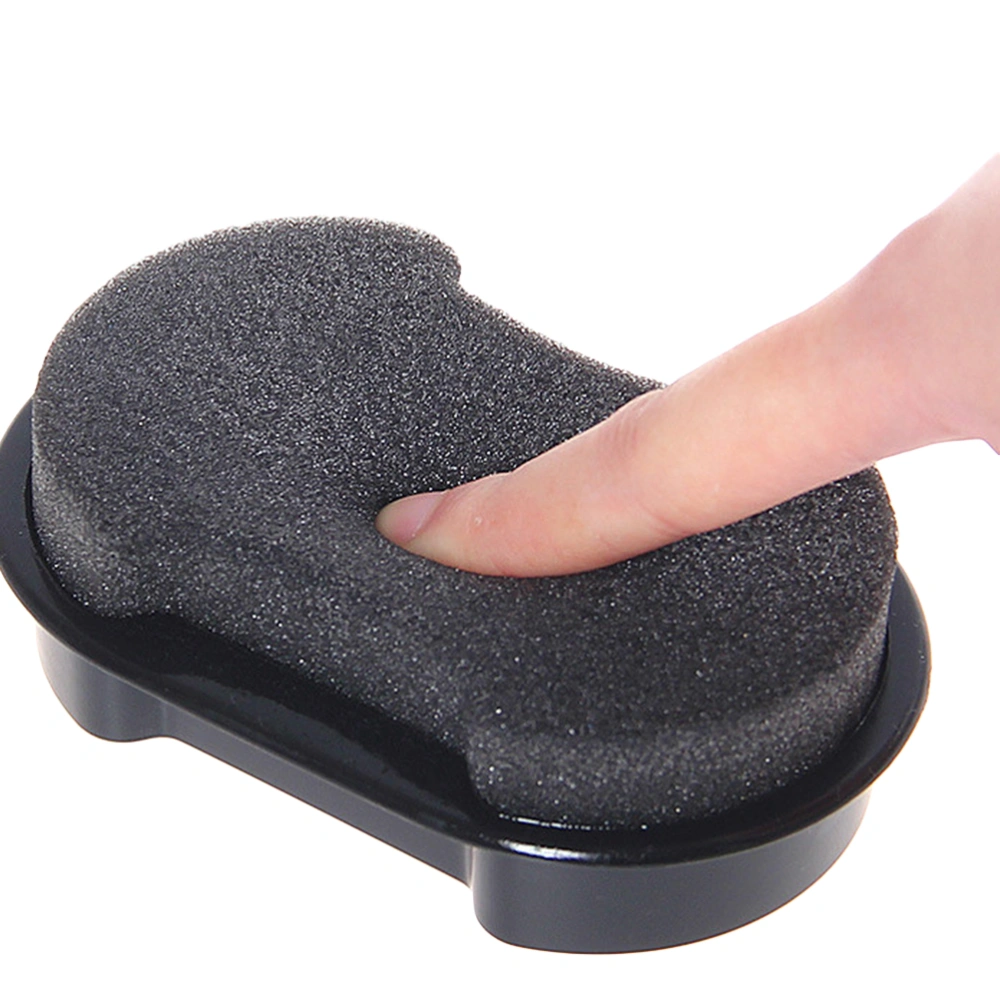 Portable Handheld Shoes Brush Double-Sided Leather Shoes Wax Polishing Tool