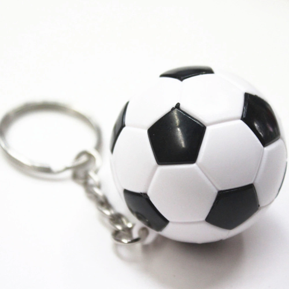 10pcs Soccer Keychains Key Rings Sports Ball Pendants Keychains Key Hanging Ornaments