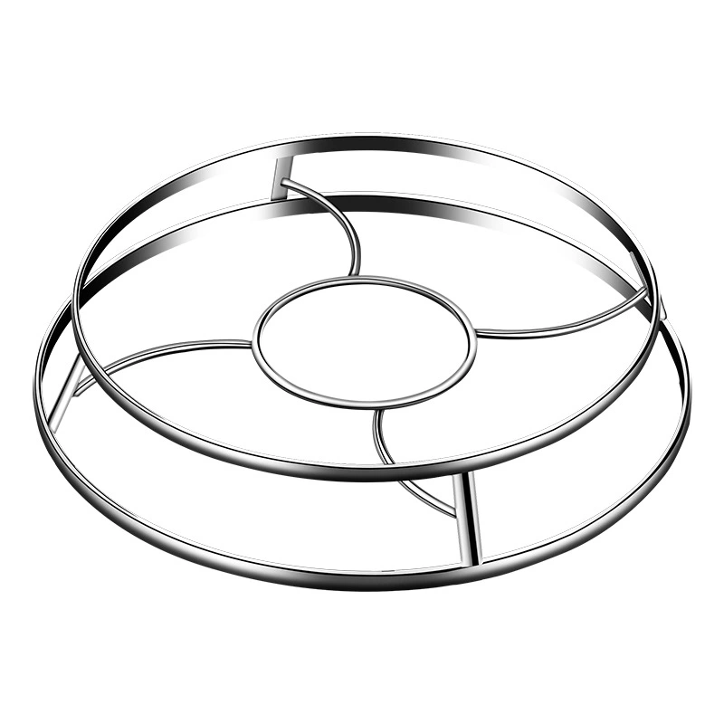 Steaming Rack Household Stainless Steel Steamer Stand Multi-functional Pot Rack Pan Holder