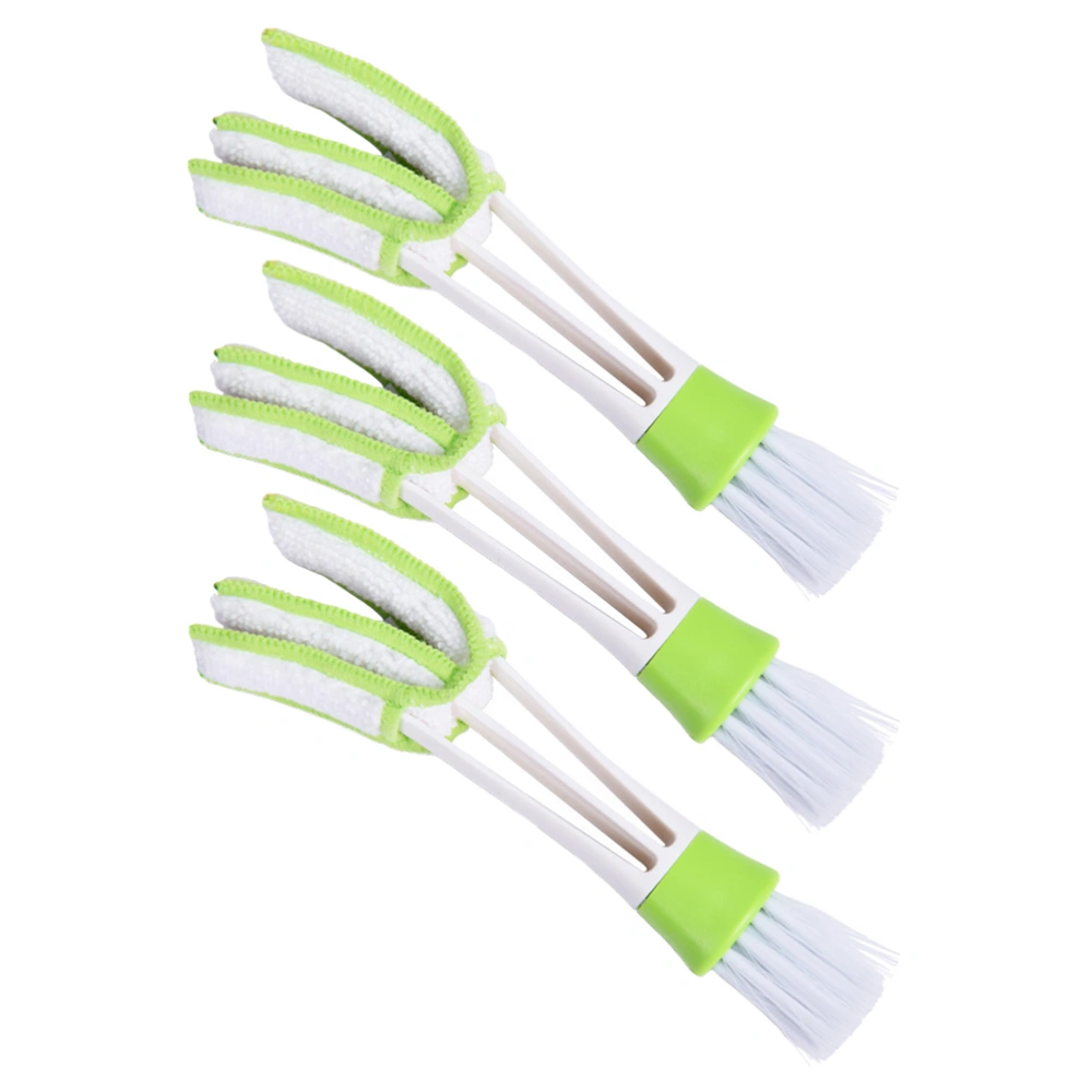 3pcs Air Outlet Brush Computer Keyboard Brush Unique Interior Crevice Brush