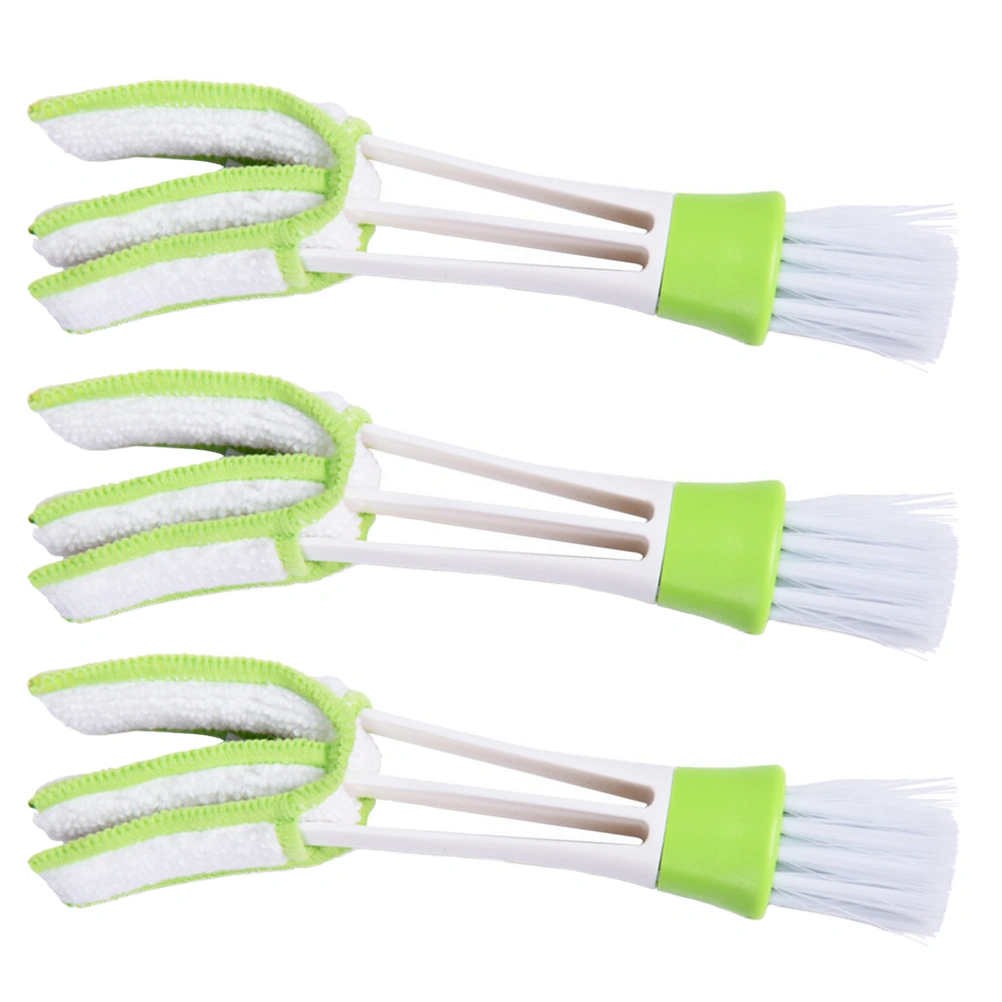 3pcs Air Outlet Brush Computer Keyboard Brush Unique Interior Crevice Brush