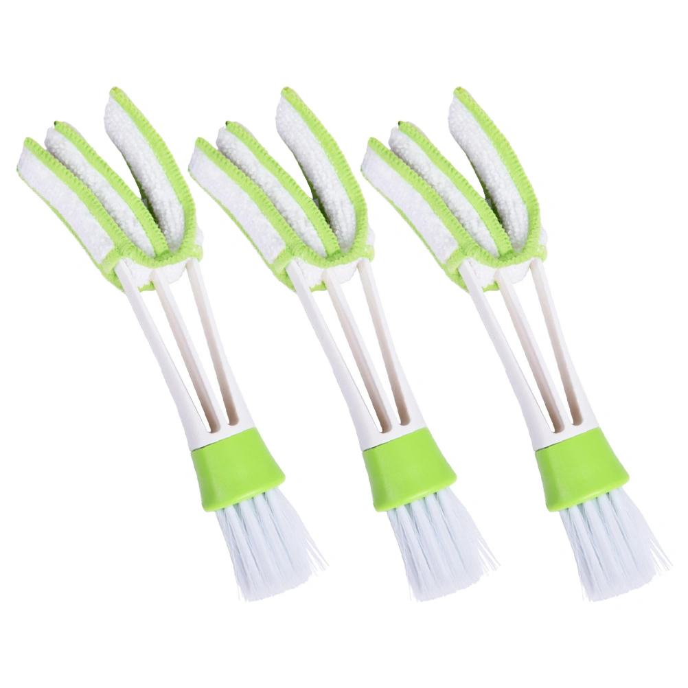 3pcs Air Outlet Brush Computer Keyboard Brush Unique Interior Crevice Brush