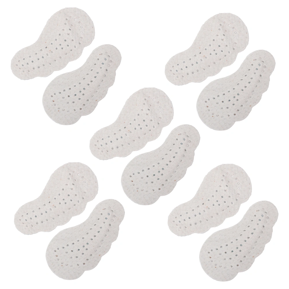 5 Pairs Heel Pad Anti-skid Shoe Inserts Anti-slip Forefoot Pads High Heel Inserts