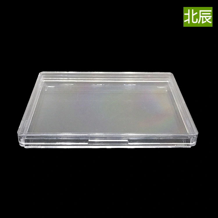 8pcs Card Plastic Boxes Card Holder Organizer Empty Storage Box Clear Card Case