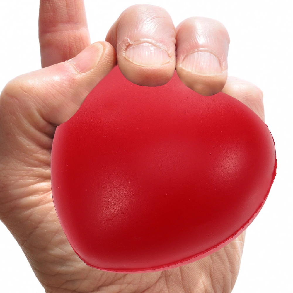 Rehabilitation Training Ball Heart Shaped Hand Exerciser Small Stress Ball Finger Exercise Ball