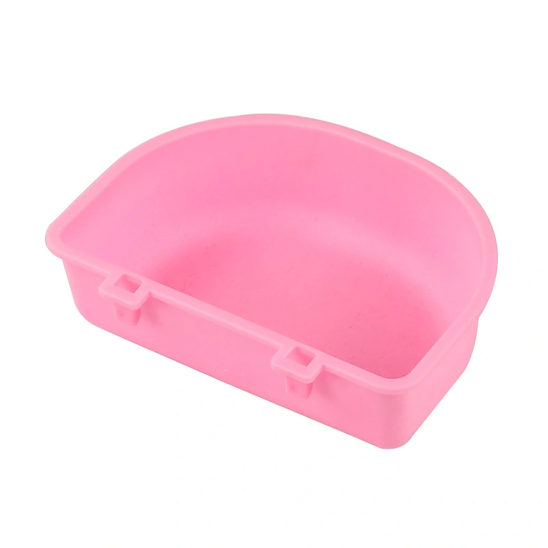 Plastic Pet Food Bowl Hanging Pet Cat Dog Bowl Animal Practical Food Water Bowl