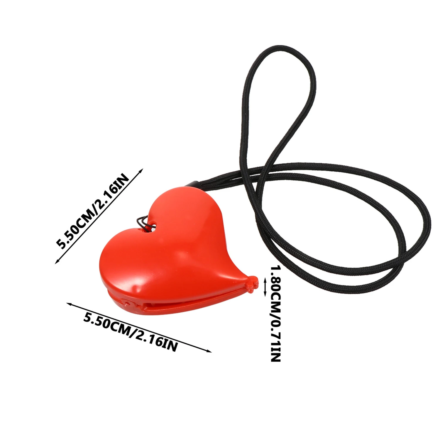 2 Sets Heart Shape Clips Baby Stroller Clips Multifunctional Blanket Clamps