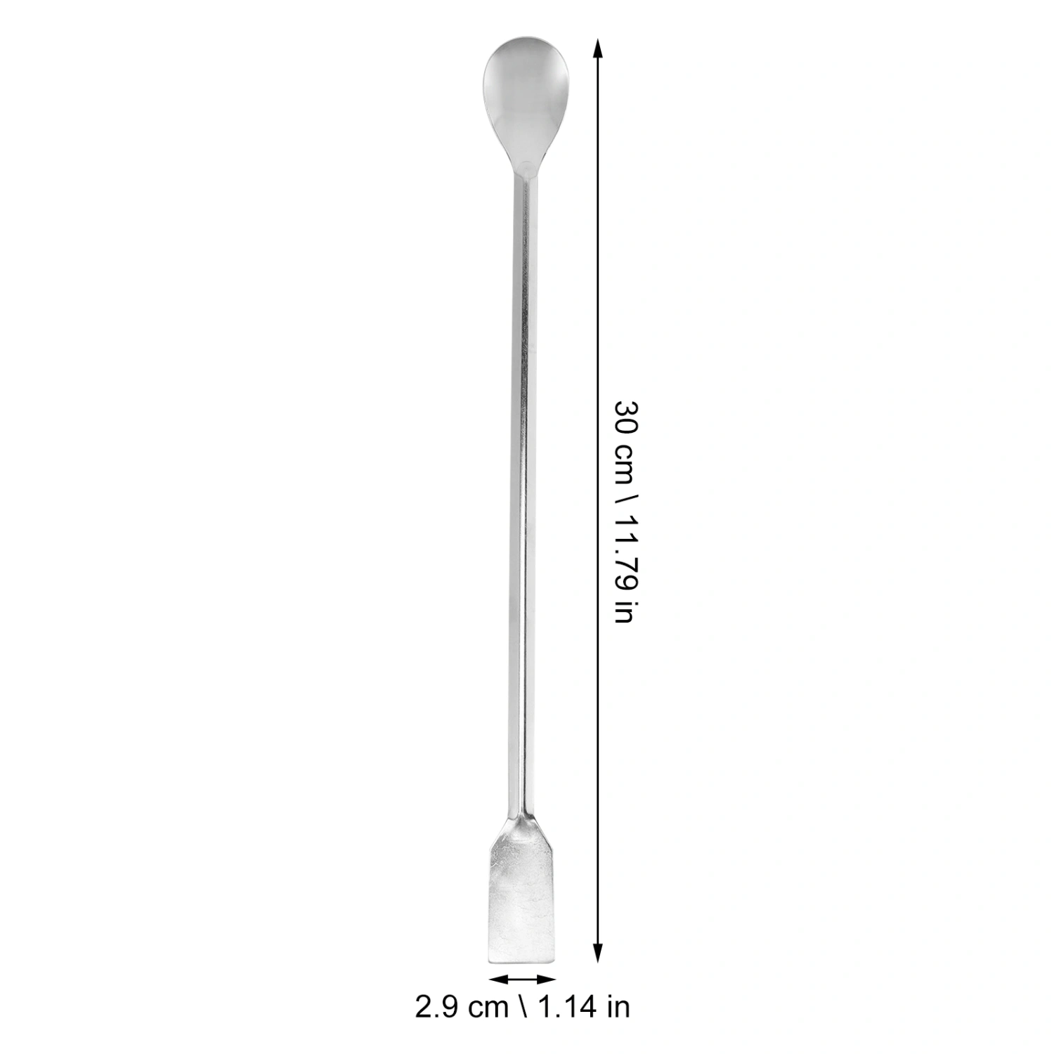 6pcs Micro Scoop Lab Spatula Laboratory Sampling Spoon Mixing Sampling Spatula