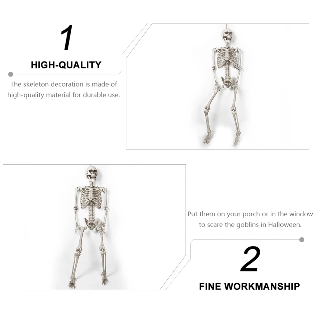 1pc Artificial Skeleton Model Simulated Skeleton Prank Prop Halloween Prop