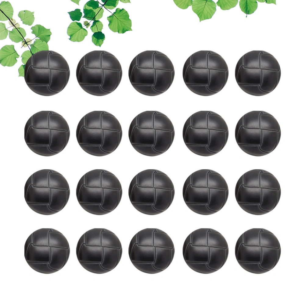 200Pcs Plastic Buckle Mushroom Shape Button Handcraft Tools Down Overcoat Button (Grey, 28L = 18.0 MM)