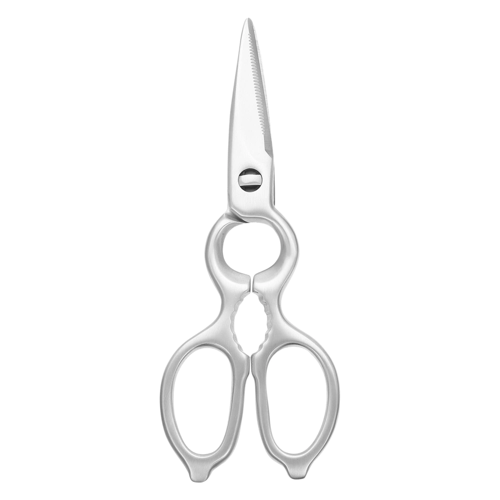 1pc Heavy Duty Kitchen Scissors Stainless Steel Shear Chicken Bone Scissors (Assorted Color)