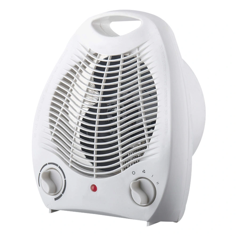 White Mini Home Heater Radiator Warmer Electric Air Heater Warm Fan (EU Plug)