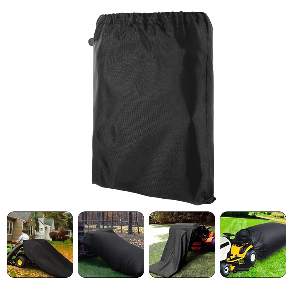 1Pc Lawn Fallen Leaves Bag Garden Sweeper Waste Bag Cloth Garbage Bag Black