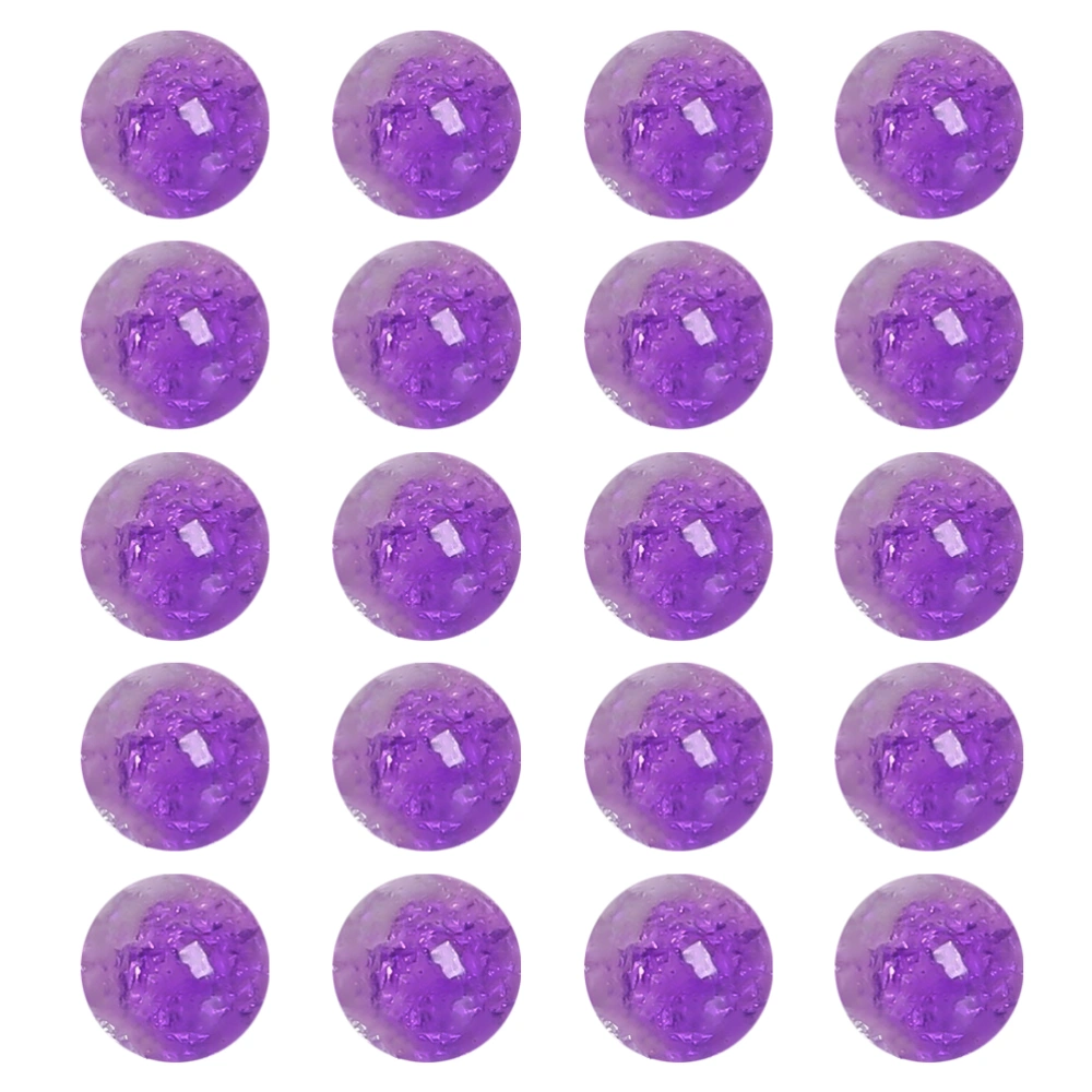 10mm 40Ps Beads Fashion Shape Chain Beads Creative Craft Beads for DIY Jewelry Accessories Bracelet Necklace(Purple)