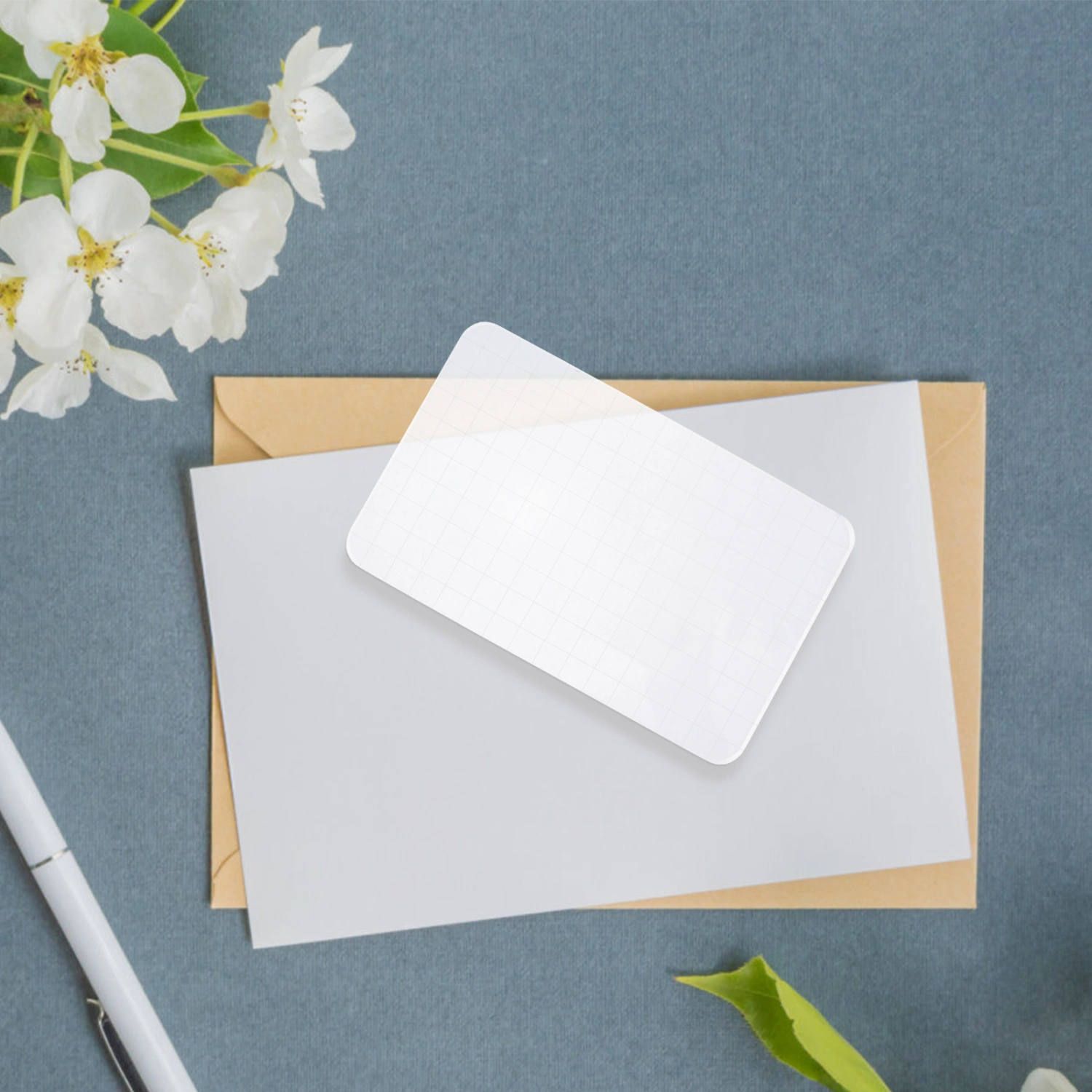 Acrylic Stamping Block Stamp Plate Transparent Stamp Diary Stamp Accessory for DIY Lovers