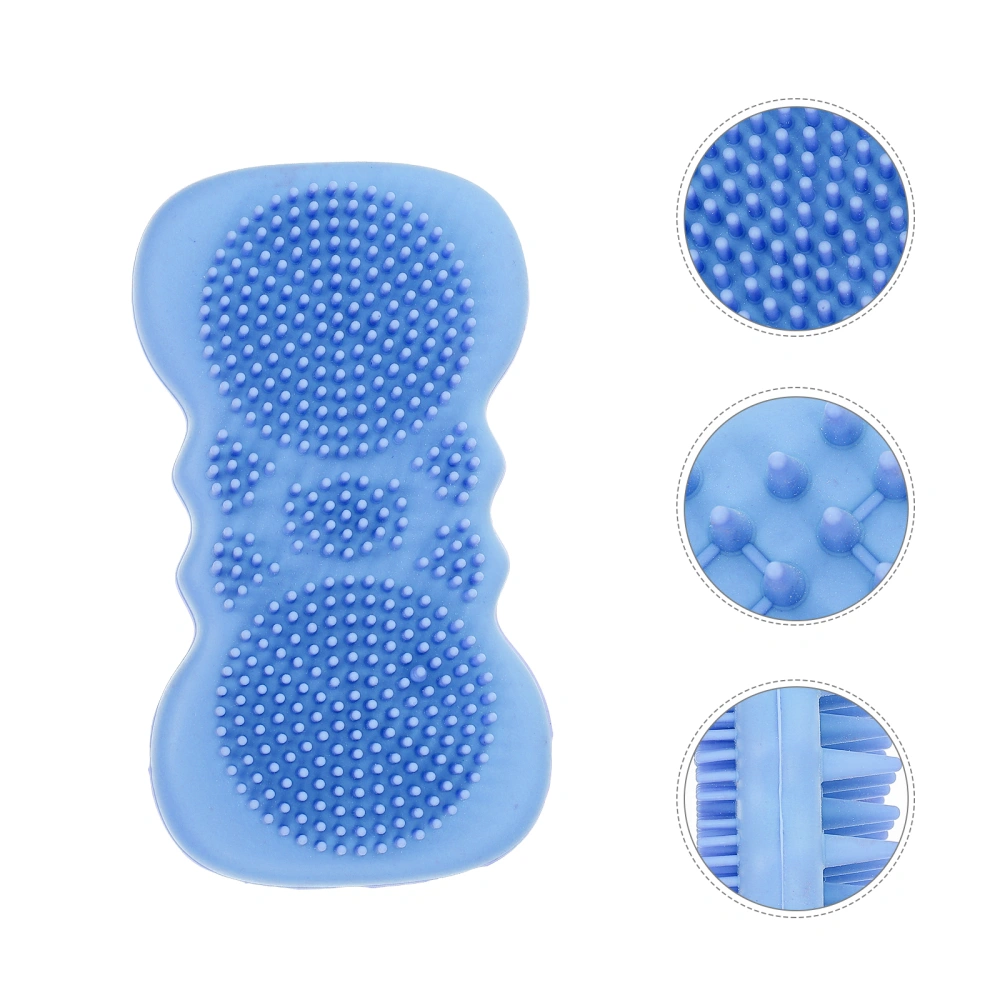 1Pc  Silicone Bath Brush Body Cleaning Brush Hair Scrubber Bath Supply