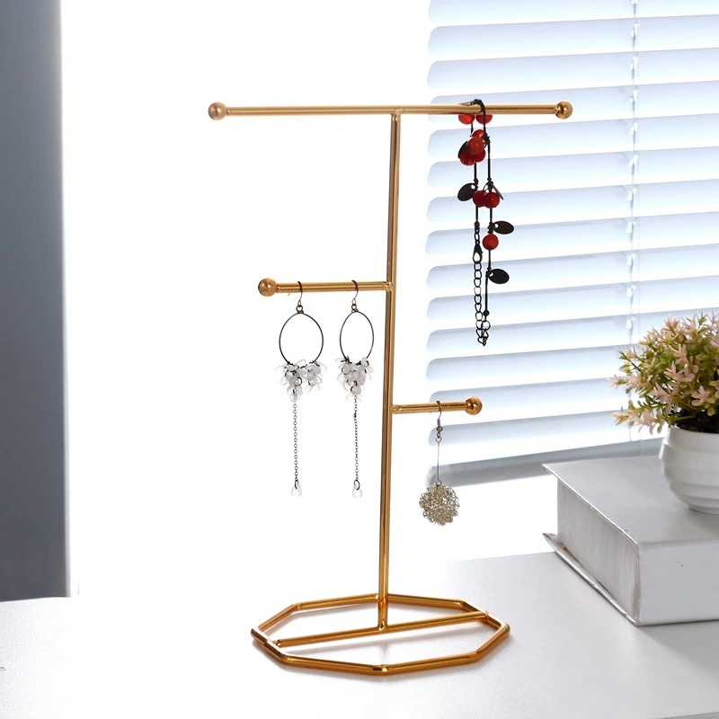 Multi-layer Jewelry Organizer Showing Stand Earring Holder Earring Display Rack Necklace Stand