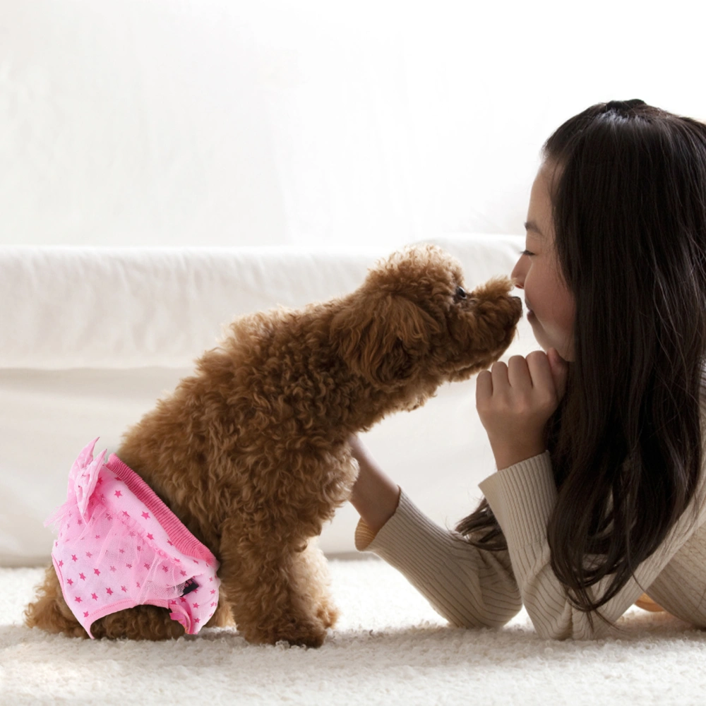 Pet Diaper Dog Sanitary Pants Breathable Puppy Sanitary Diaper Pet Supply