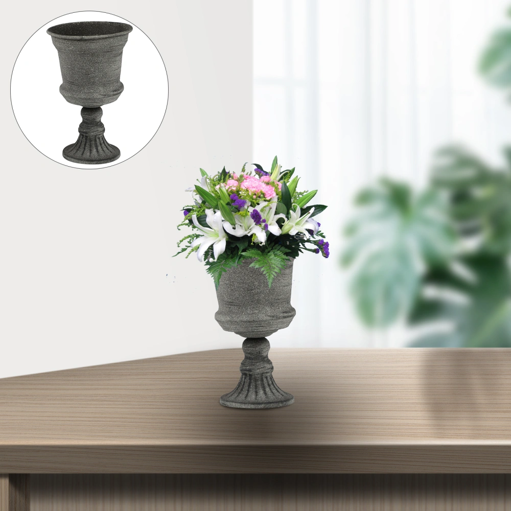 1Pc Metal Flower Vase Wedding Table Centerpiece Home Desktop Decoration