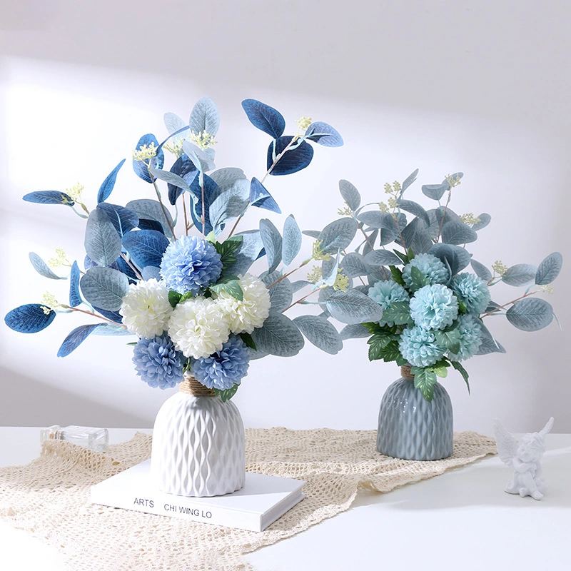 Realistic Simulation Flower Bouquet Decoration Fake Flower Model Flower Arrangement Fake Hydrangea Prop