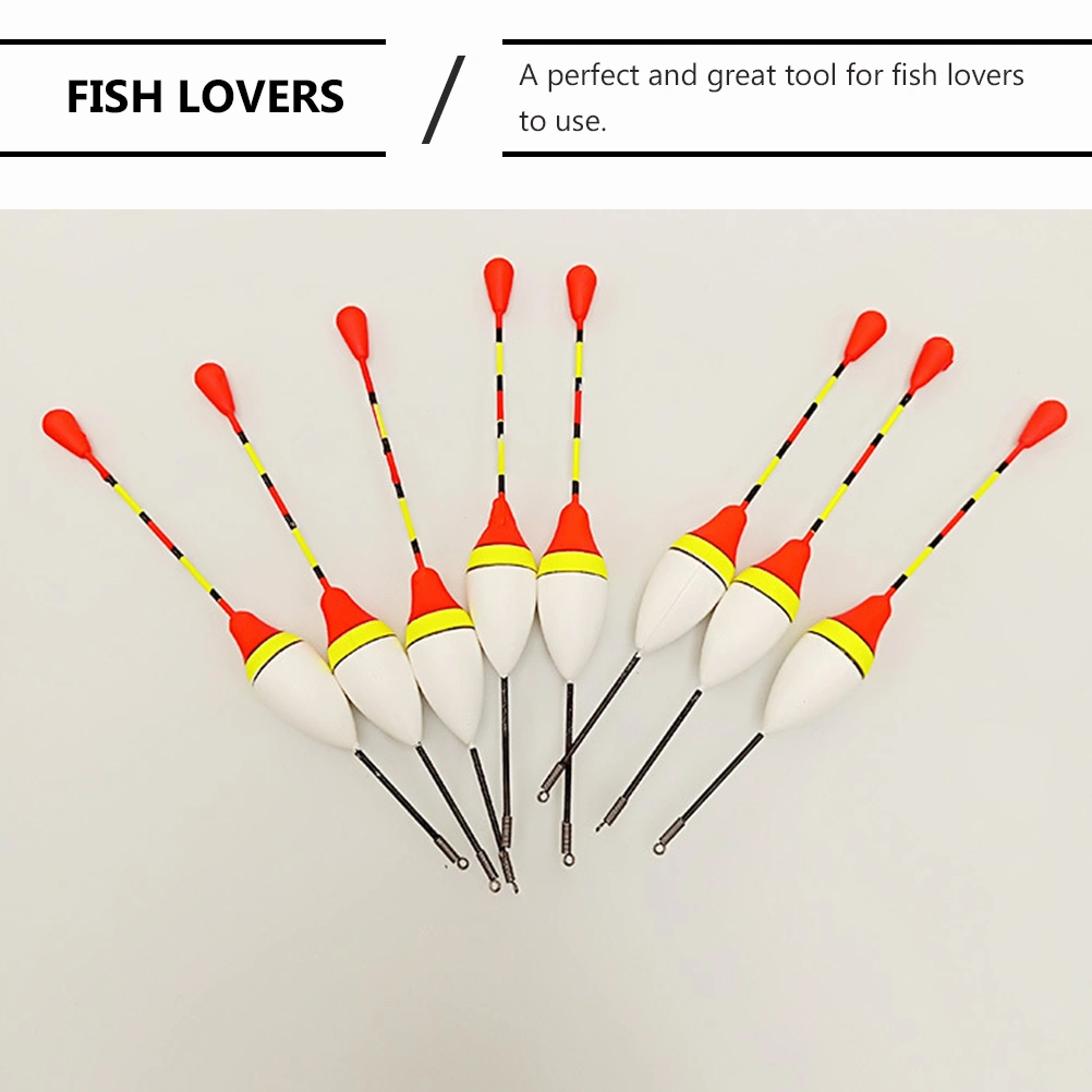 15pcs Fishing Bobber Fishing Floats Fishing Striking Floats Fishing Supply