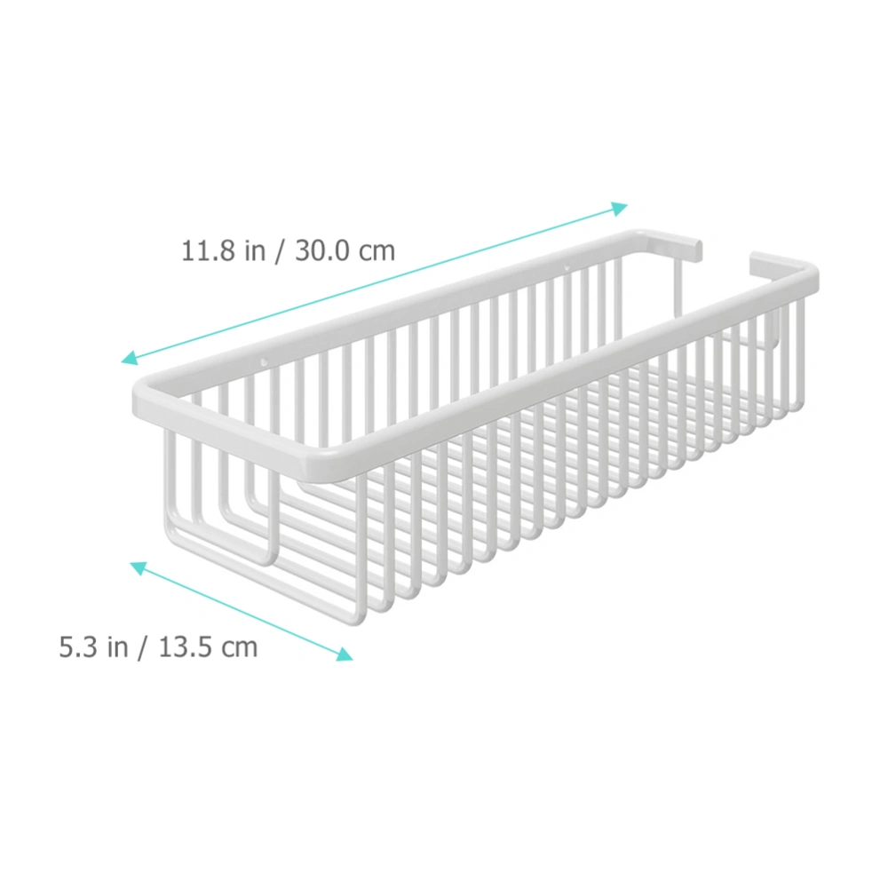 Practical Wall-mounted Aluminum Rack Bathroom Wall Storage Rack Wall Shelf