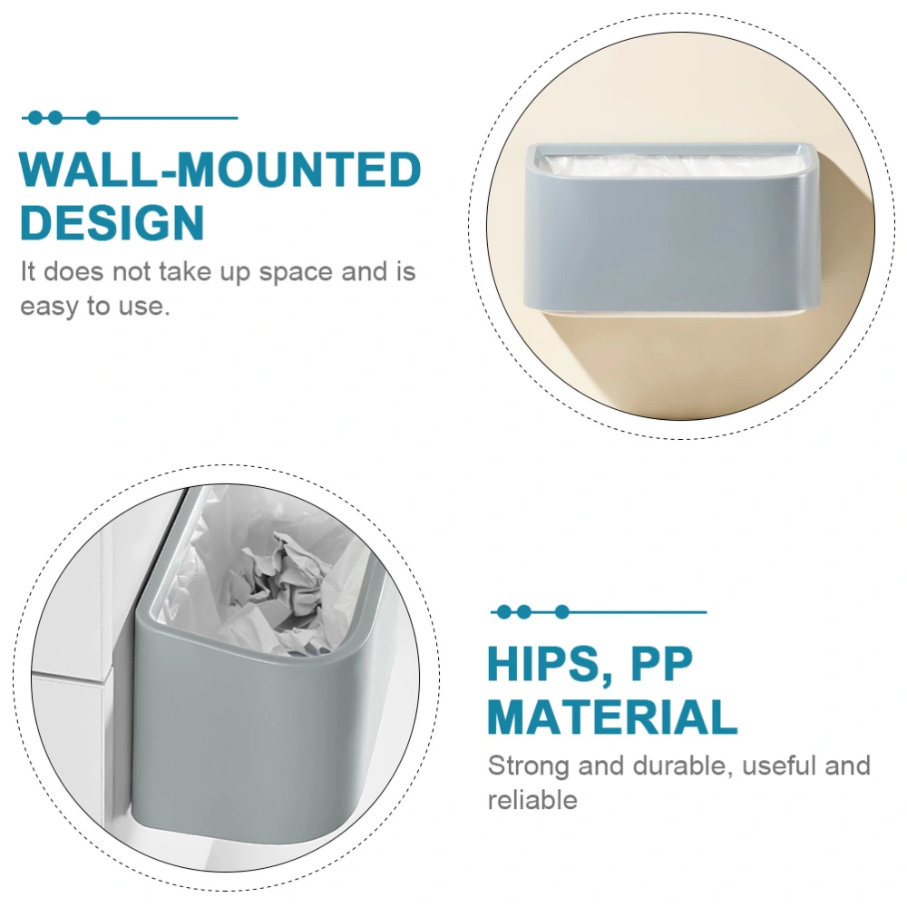 Kitchen Wall Mount Hanging Garbage Bin Wall-mounted Trash Can Hanging Trash Can