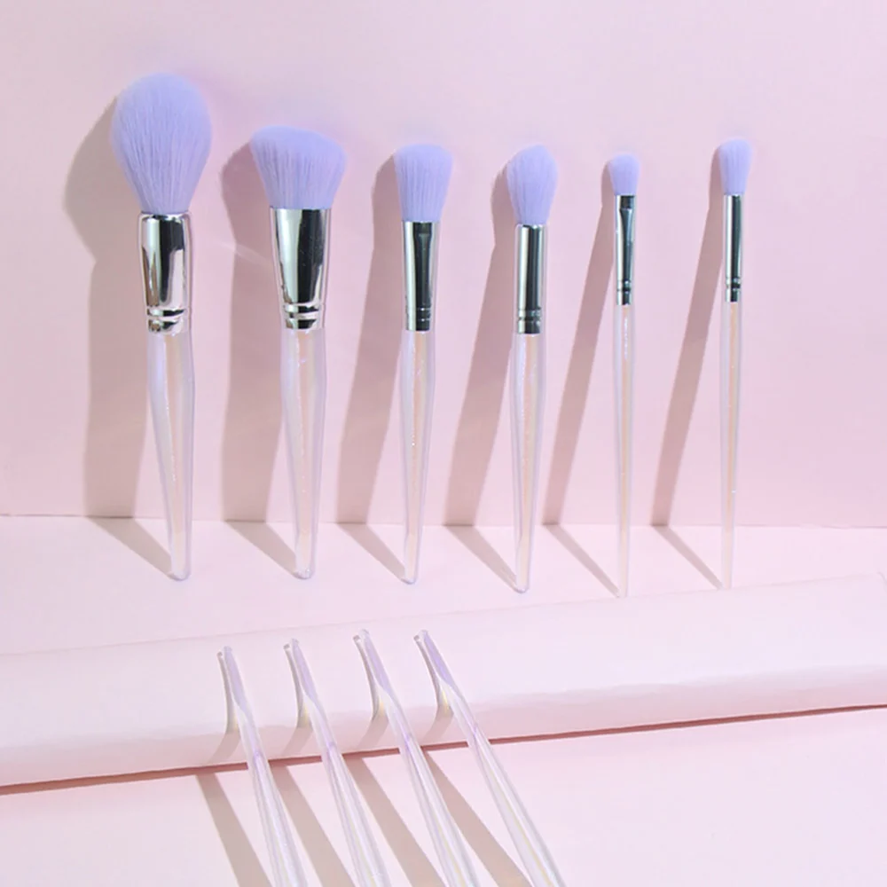 10Pcs Practical Brushes for Makeup Powder Brushes Women Makeup Supplies