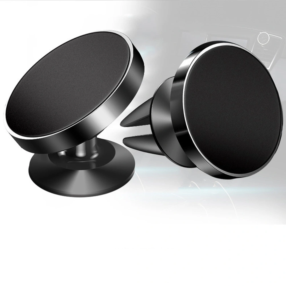 Magnetic Car Phone Holder Universal Magnetic Phone Holder for Car Air Vent Cell Phones Mini Tablets(Black)