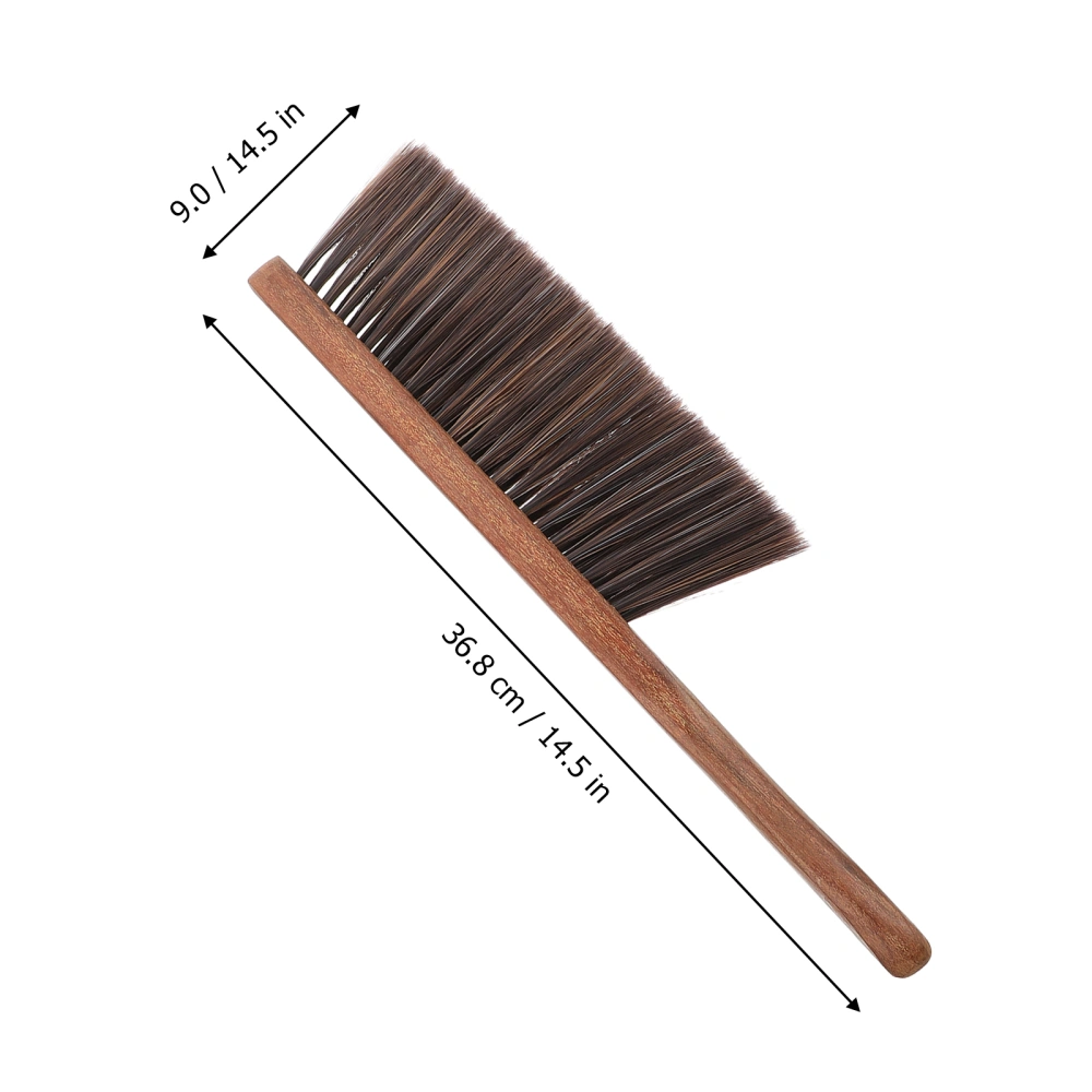 1Pc Practical Cleaning Brush Wood Handle Brush Sofa Bed Cleaning Brush