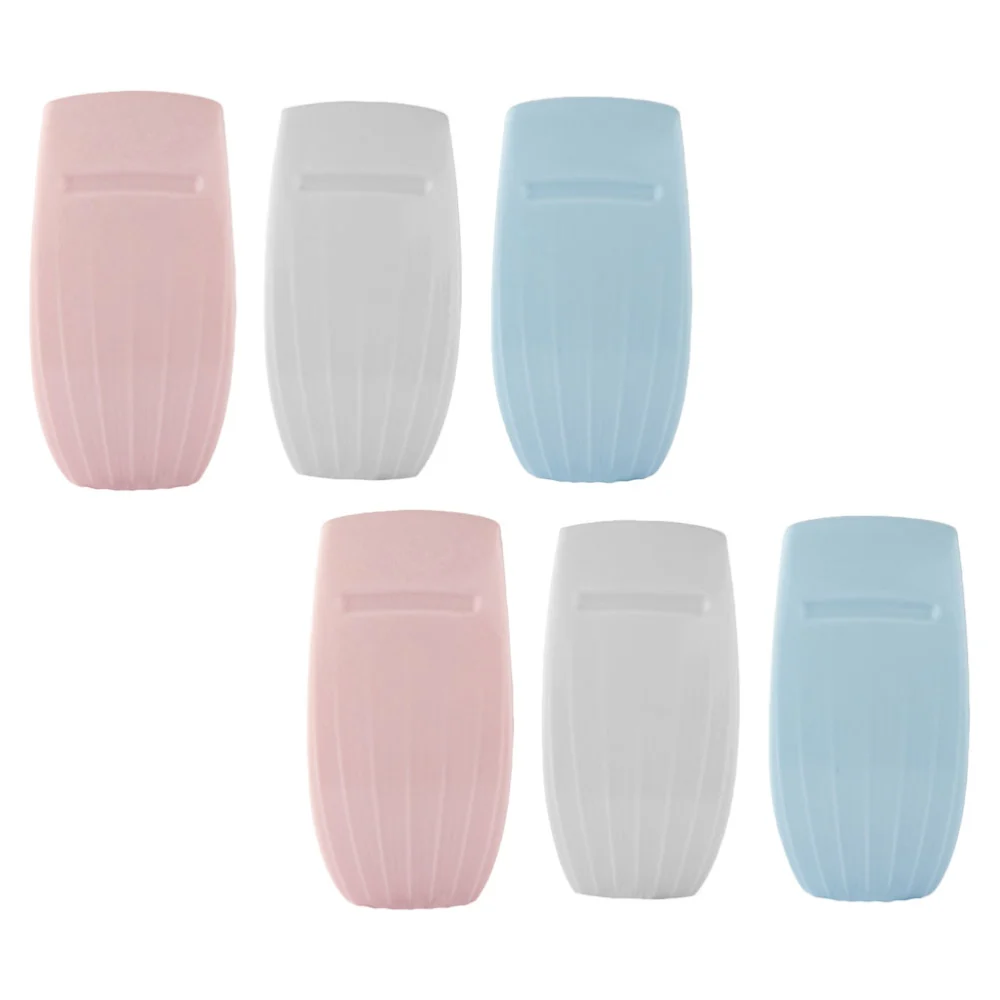 6Pcs Home Quilt Holders without Needle Non-slip Traceless Bed Sheet Clips