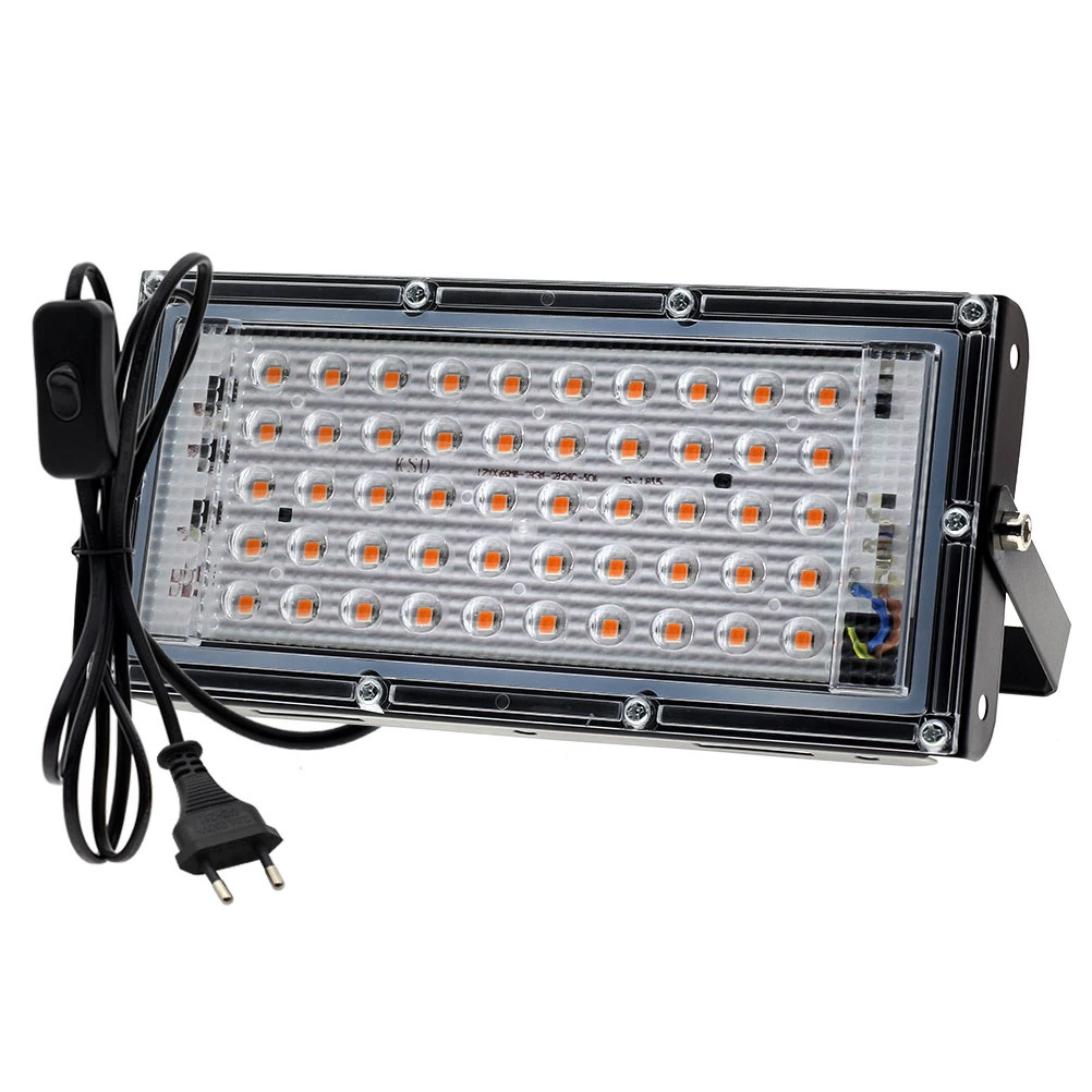 1pc LED Plant Grow Light Flower Grow Light Hydroponic Growth Light (EU Plug)
