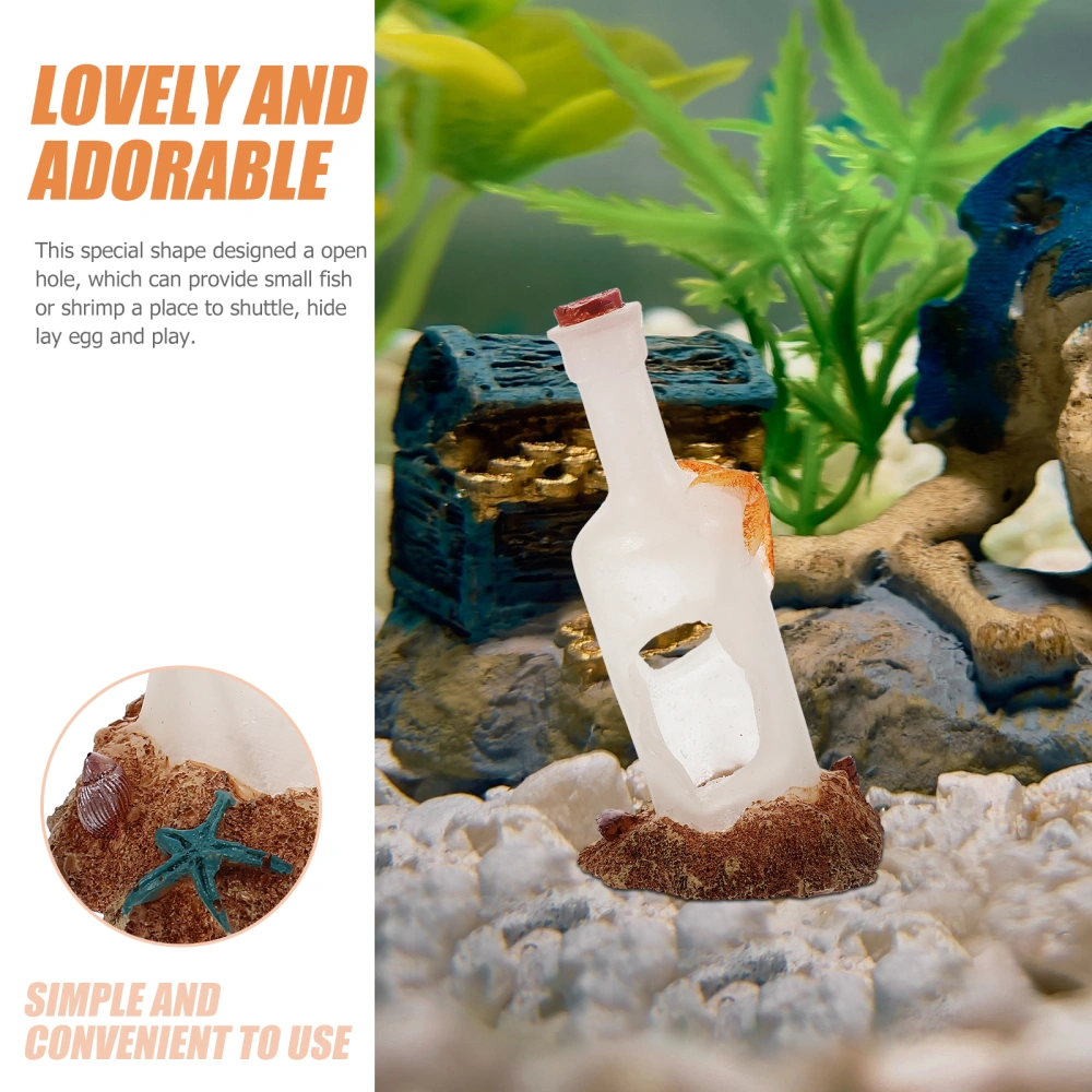 Shrimp Hideout Adorn Fish Hideout Underwater Resin Adorn Aquarium Cave Decor