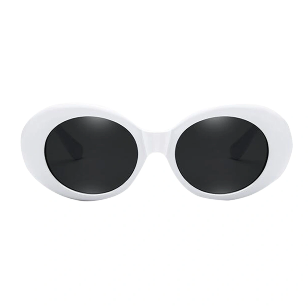 Fashion Men Women Sunglasses Driving Mirror Coating Goggles Glasses Oculos Eyewear Accessories (Black with Gray Film)