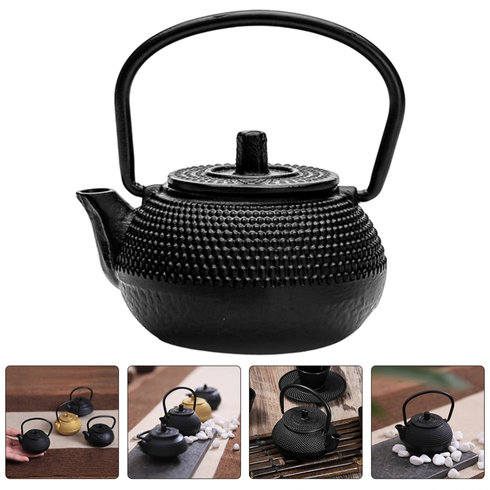 Mini Cast Iron Teapot Decorative Mini Teapot Retro Cast Iron Teapot Household Mini Teapot