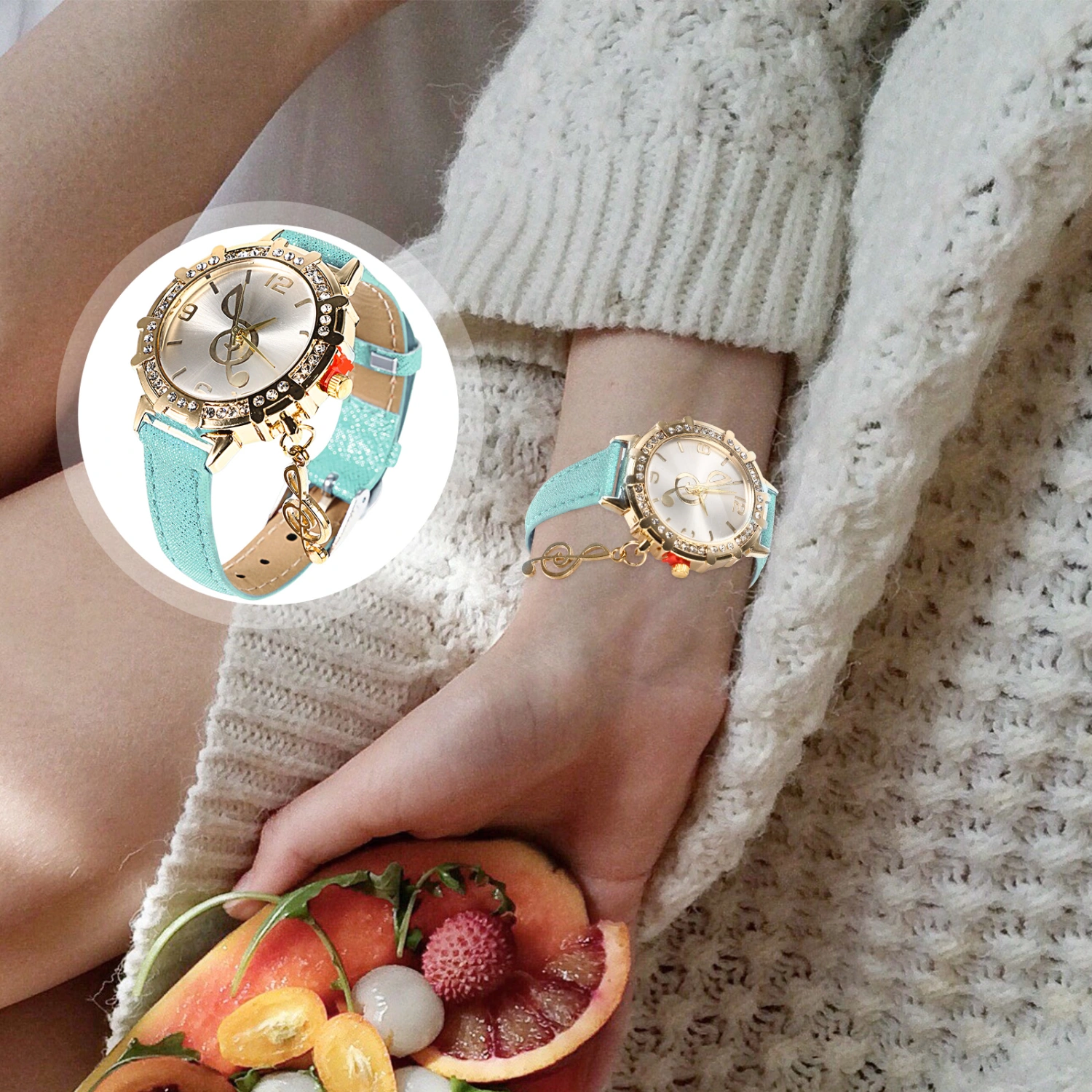 Metal Women Watch Women Leisure Watch Girl Gift Watch Stylish Wristwatch