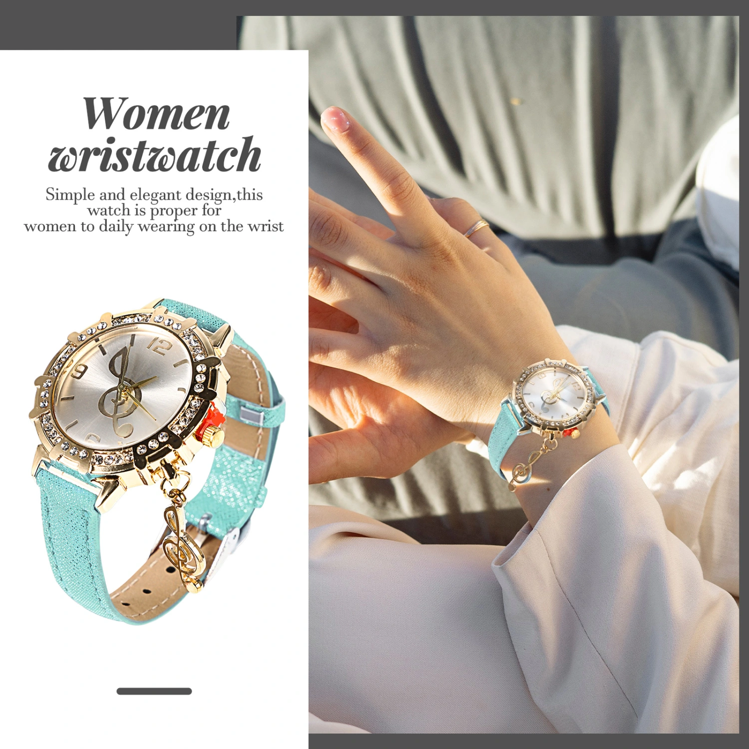 Metal Women Watch Women Leisure Watch Girl Gift Watch Stylish Wristwatch