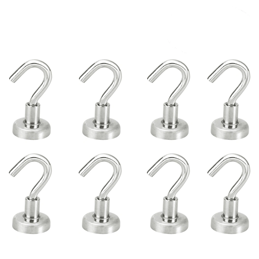 10 pcs Super Strong Magnetic Hooks for Storage and Organization Heavy Duty Hook Holder