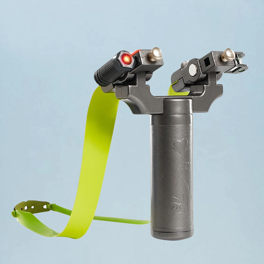 1PC Autocorrection Slingshot 360-degree Intelligent Rotation Slingshot Unique Rotating Slingshot Bow Swinging Arm Aiming Head Slingshot Plastic Steel Slingshot for Sporter Use