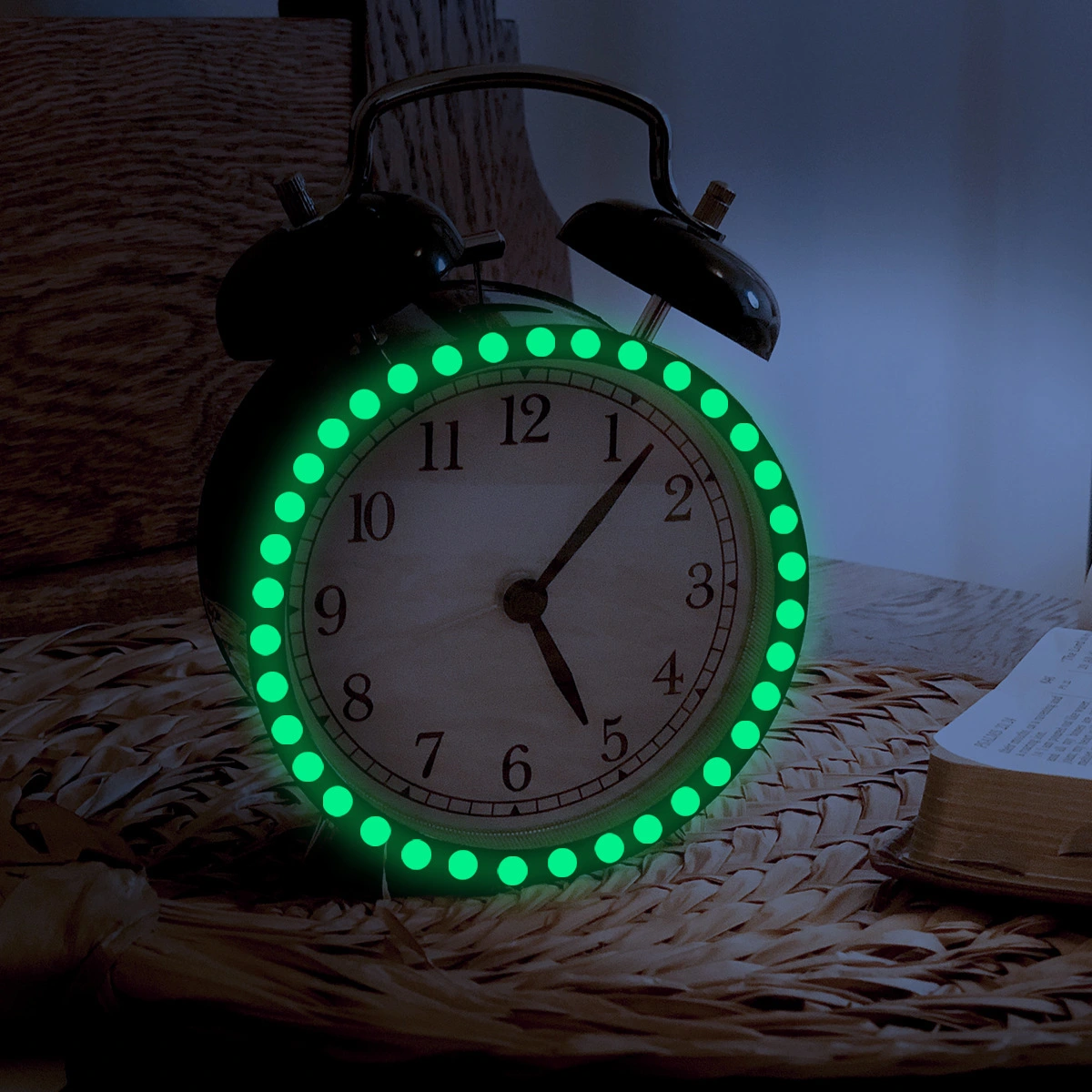 2 Sheets Glow in The Dark Wall Stickers Removable Glow in Dark Dots Star Wall Decals Stickers