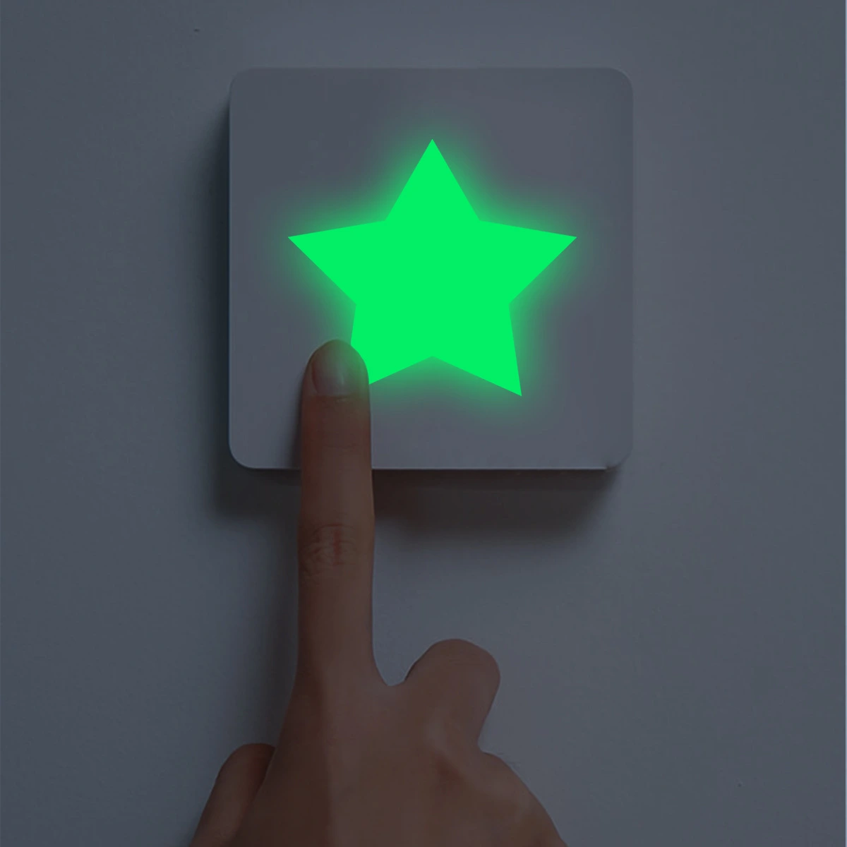 2 Sheets Glow in The Dark Wall Stickers Removable Glow in Dark Dots Star Wall Decals Stickers