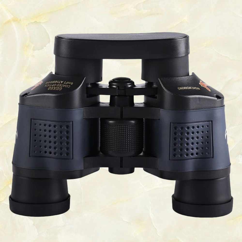 60x60 Binocular Telescope High Definition Telescope Night Vision Telescope with Coordinate Ranging for Outdoor (Black)