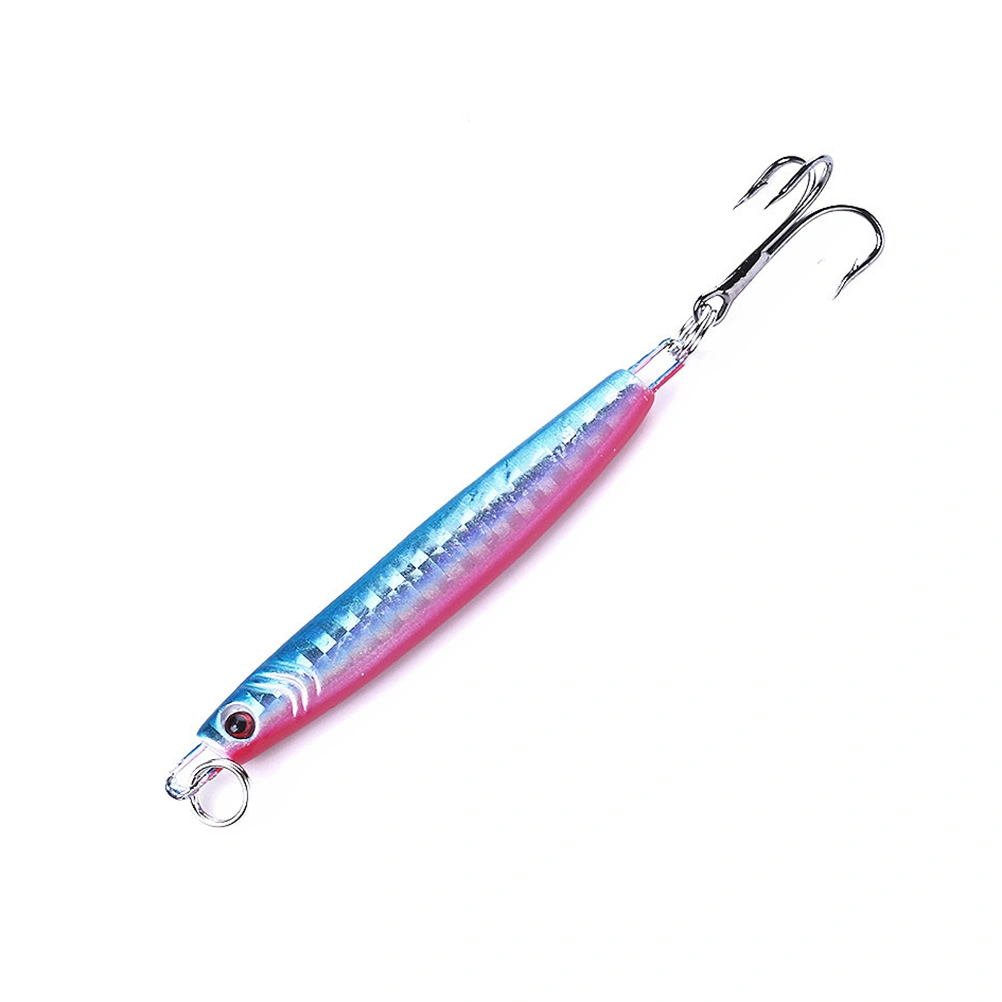 5pcs Sea Fishing Simulation Fishing Grab Fishing Lures Iron Plate Lead Fish Baits for Fishing